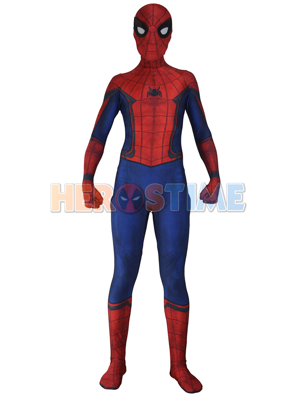 Civil War Spider-man Costume 3D Shade Cosplay Suit